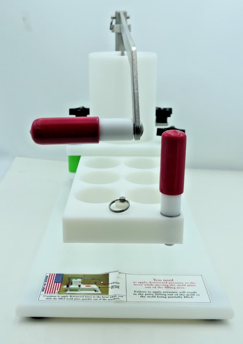 Patty-O-Matic Eazy Slider - Manual Commercial Patty Forming Machine 2