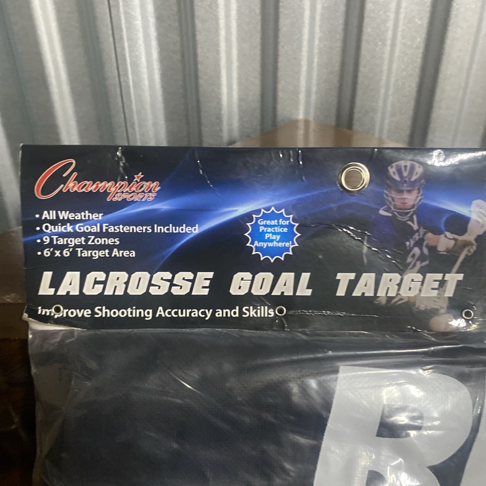 Champion Sports Lacrosse Goal Target - Sealed 3
