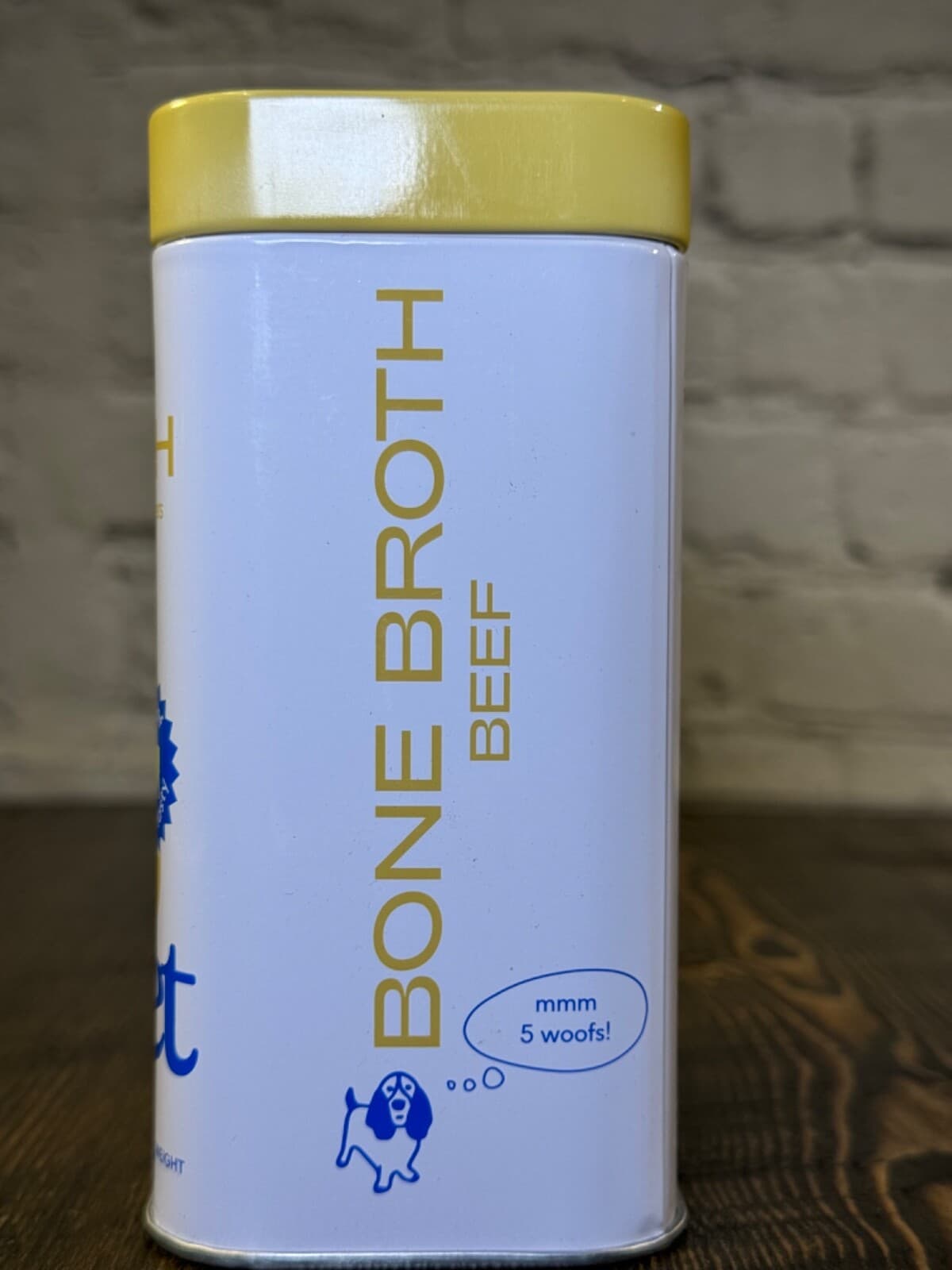 Can Of Native pet bone broth grass fed beef Food topper healthy savory dogs 2