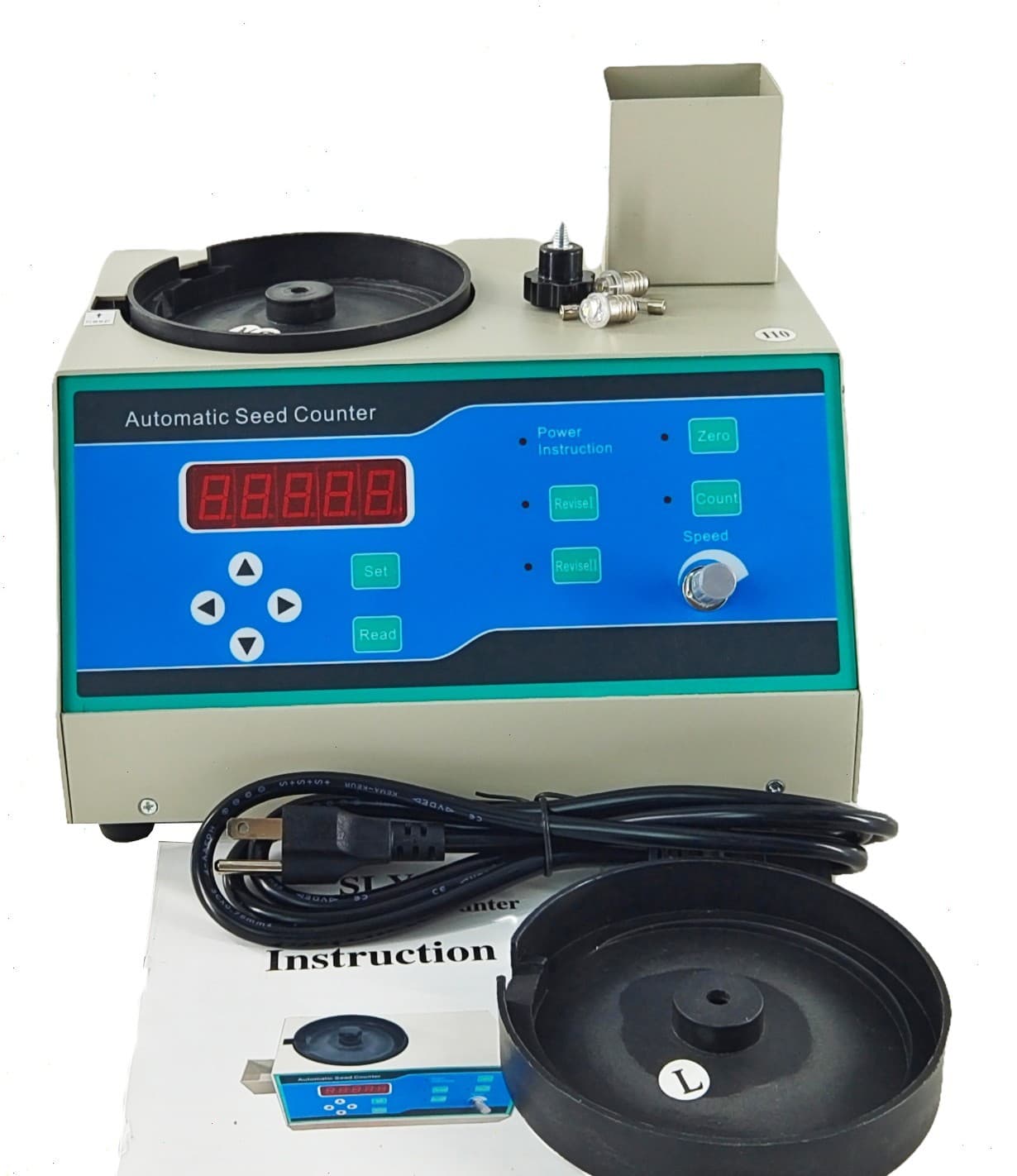 Digital Automatic Seed Counter with 2 Sample Plates for Various Seeds 2