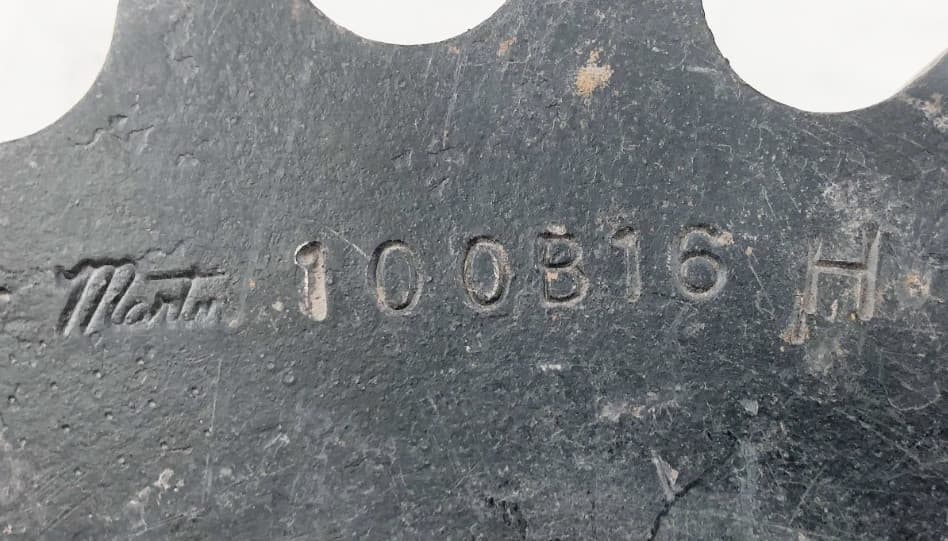 New Martin 100B16H x 2-1/4 Sprocket 16 Teeth 2-1/4" Bore - No Box 4