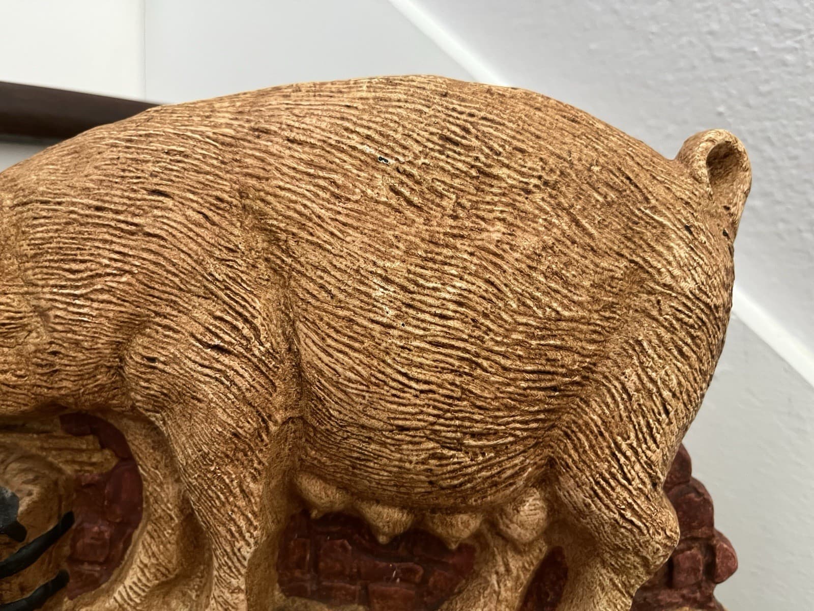 LARGE 11.5" x 7" ANTIQUE VINTAGE IRON PIG DOORSTOP 2