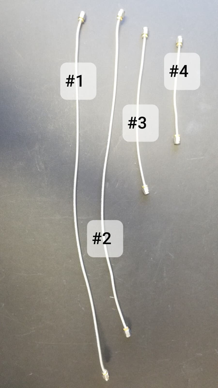 RF Cable 20 GHz MADE in THE USA Belden 1673A RG-402 Conformable coax 5" to 18" 3