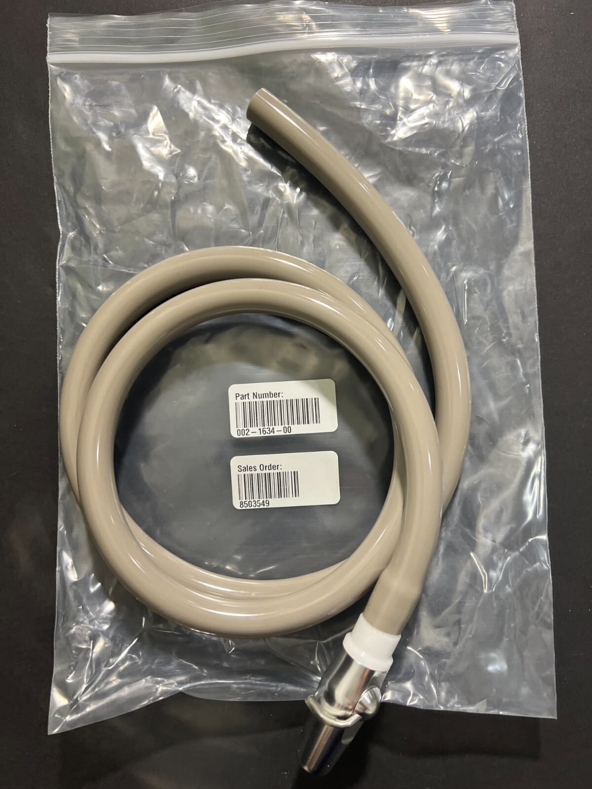 Midmark Dental HVE Suction Valves with HVE Hose Tubing Assembly New 002-1634-00 3