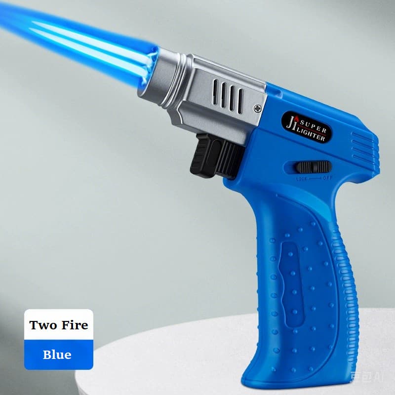 Invertible Locking Flame Torch- Adjustable Flame, Electronic Ignition, Multi-Use 3