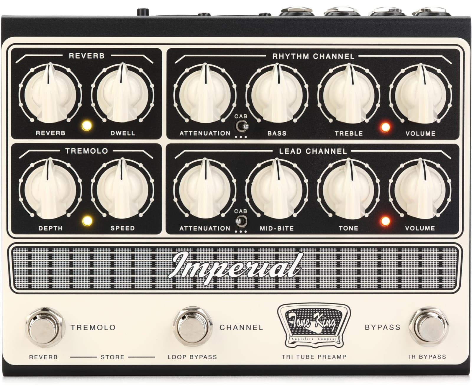 Tone King Imperial Tri-tube Preamp and DI Pedal
