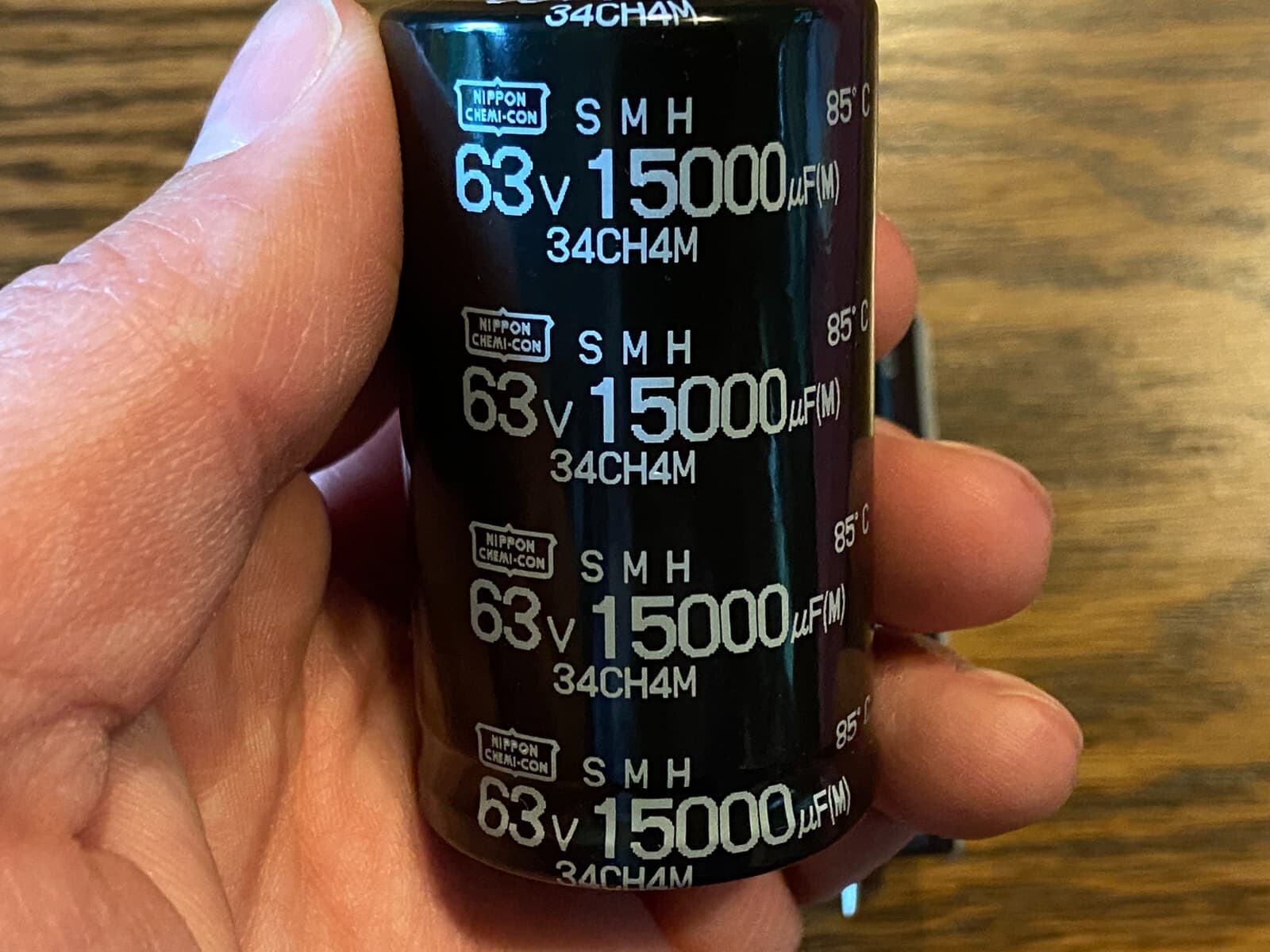 2 New Replacement Main Filter Capacitors for Carver TFM-15 TFM-15CB 15000 uf 63v 4