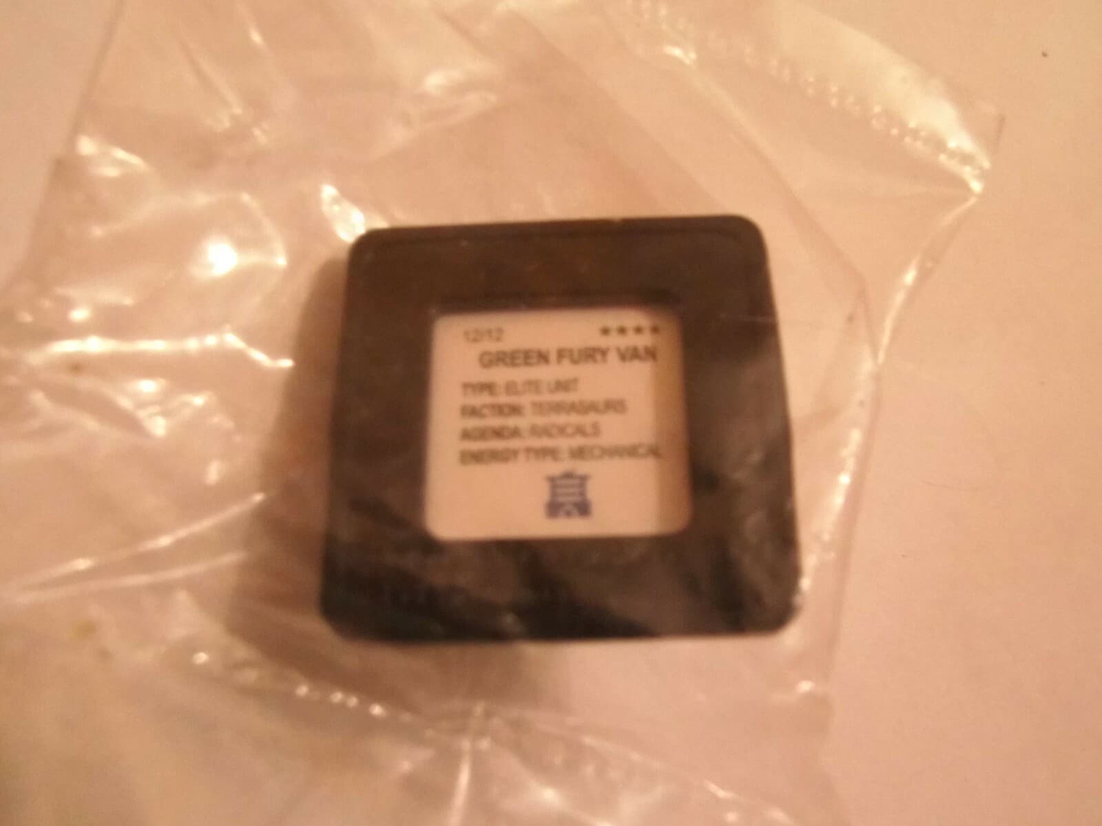 x1 Shadow Green Fury Van #12/12 Tournament Promo Monsterpocalypse New Sealed 3