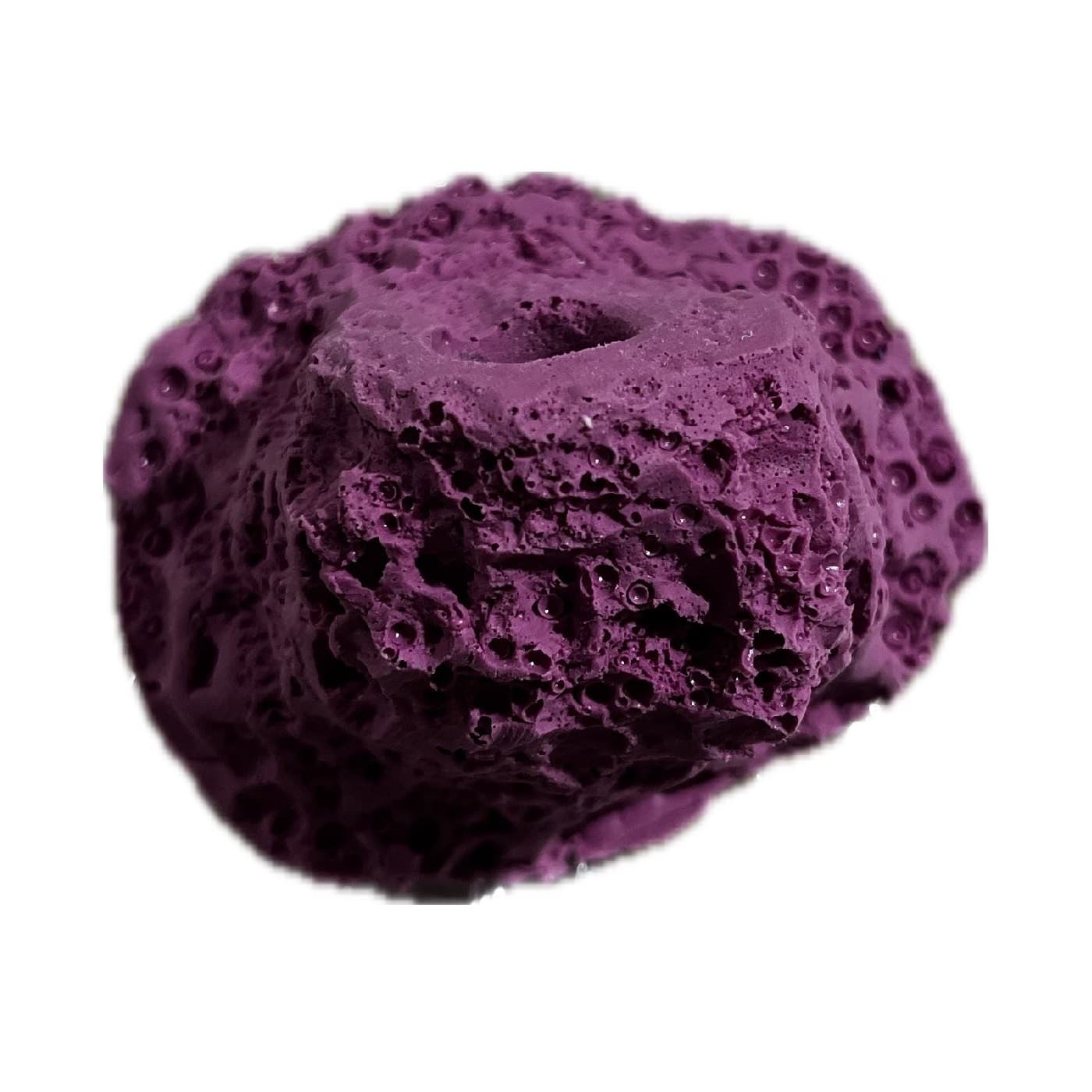 MAGNETIC 1 Hole Coral Frag Rack/Frag Rock for Live Coral Plug Ons/Reef Aquarium