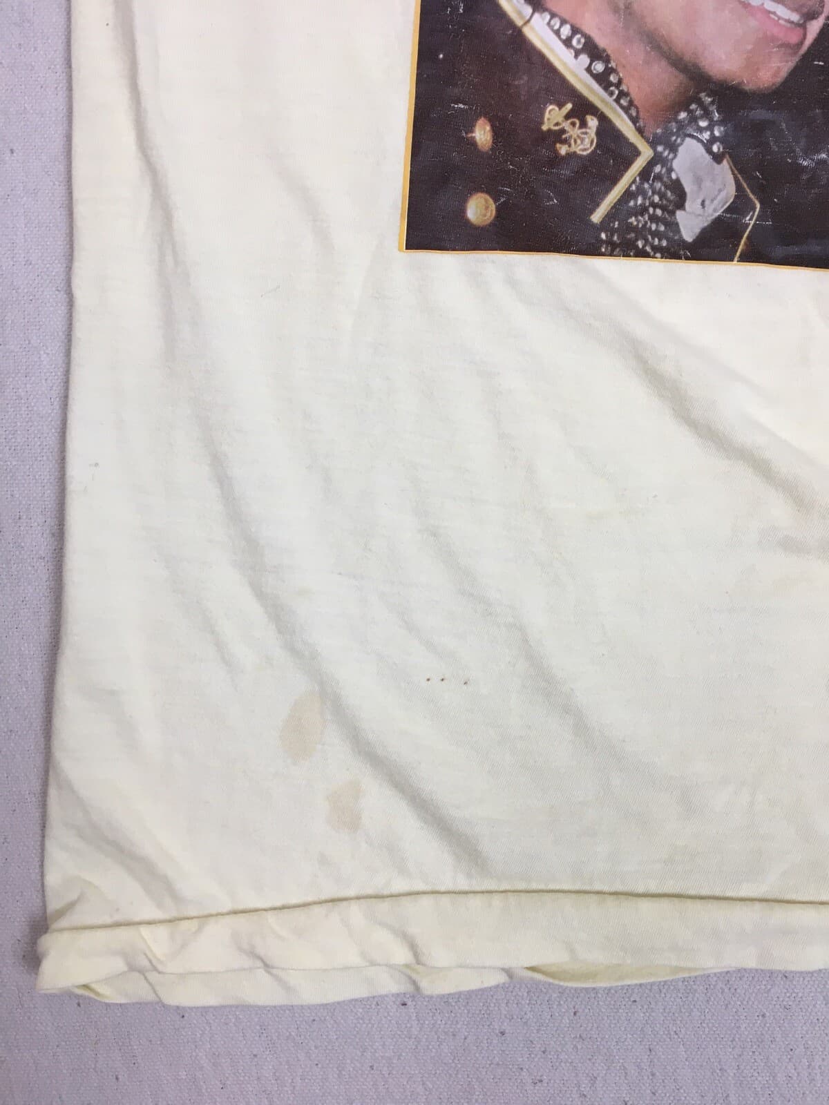 Vintage '80s Michael Jackson Single Stitch Screen printed T-Shirt Sz kids XL  4