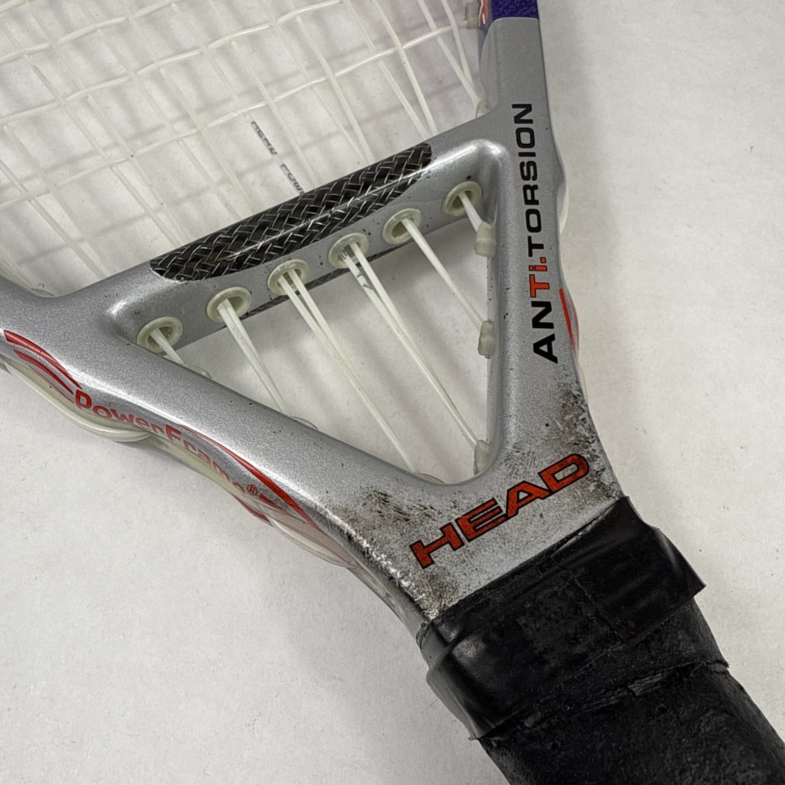 Head Titanium Racquetball Racquet Ti.170 PZ+ Power Zone Plus Anti-Torsion 3 5/8 5