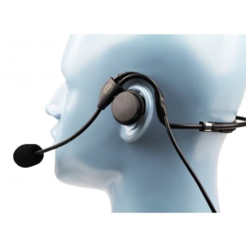 Heavy Duty LW BTH Headset Boom Mic for Kenwood 2-Pin Series Handheld Radios 3