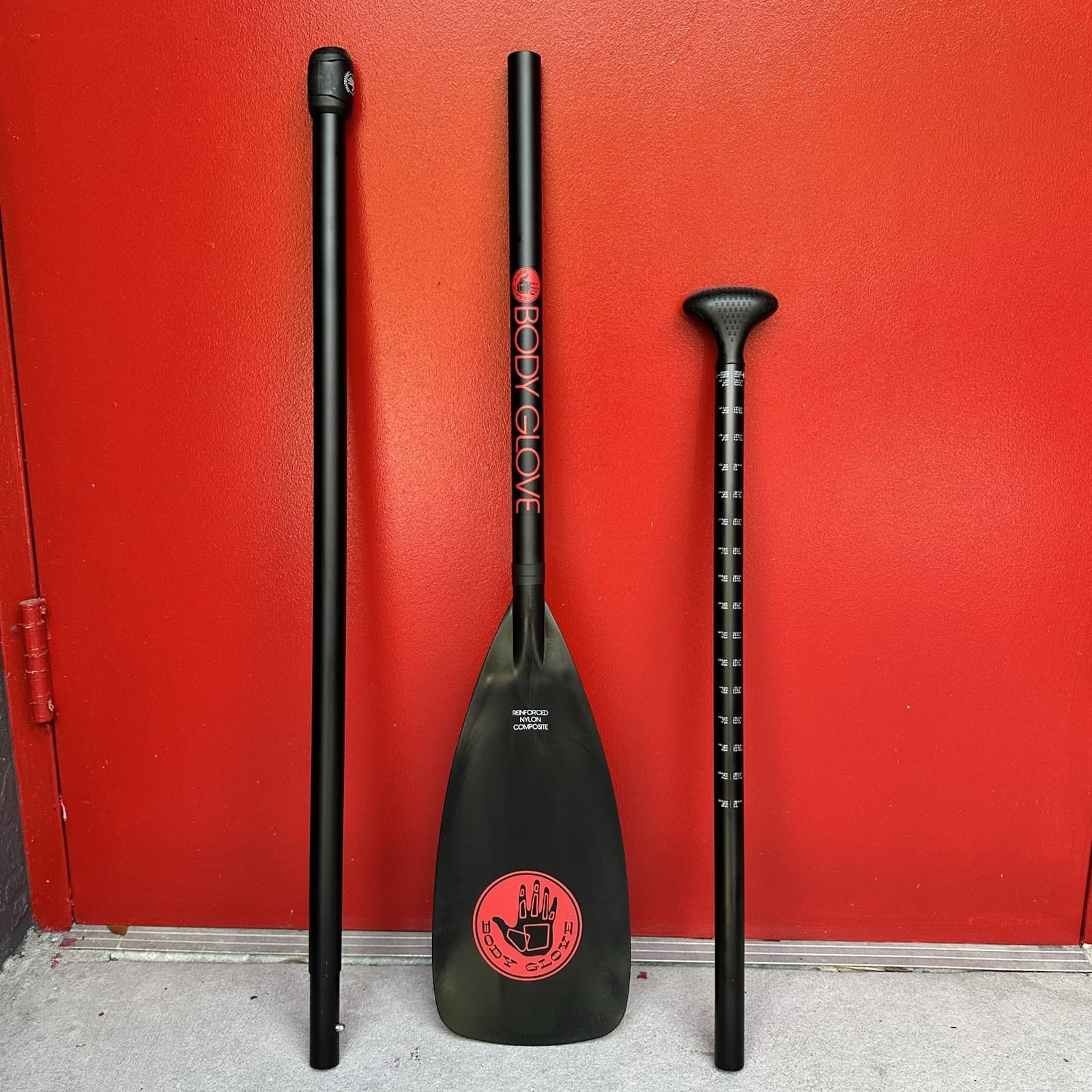 3-Piece Adjustable SUP Paddle –Lightweight, Floating Aluminum Shaft (Body Glove) 2