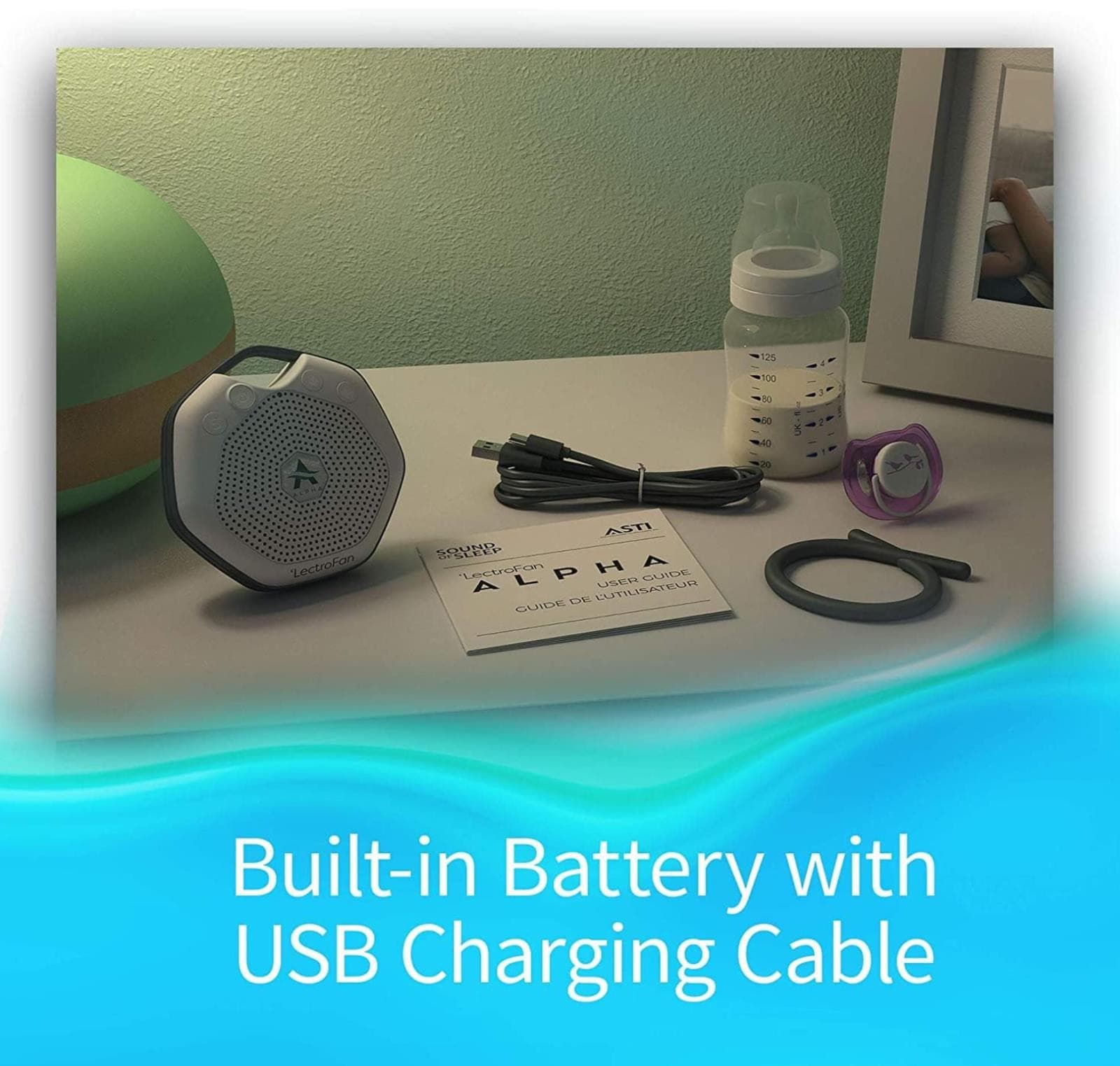 LectroFan Alpha Non-Looping Sleep Sound Machine Sleeping for Babies Toddlers 5