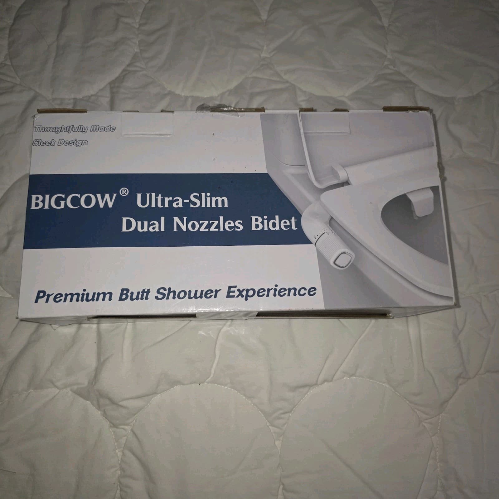 BIG COW CLASSIC BIDET Leak Proof & Lead Free Easy DIY Install Dual Nozzle Chrome 2