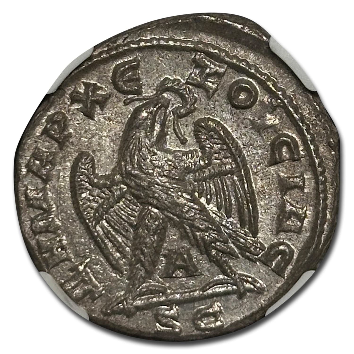 Roman Provincial BI Tetradrachm Gallus (251-253 AD) MS NGC 3