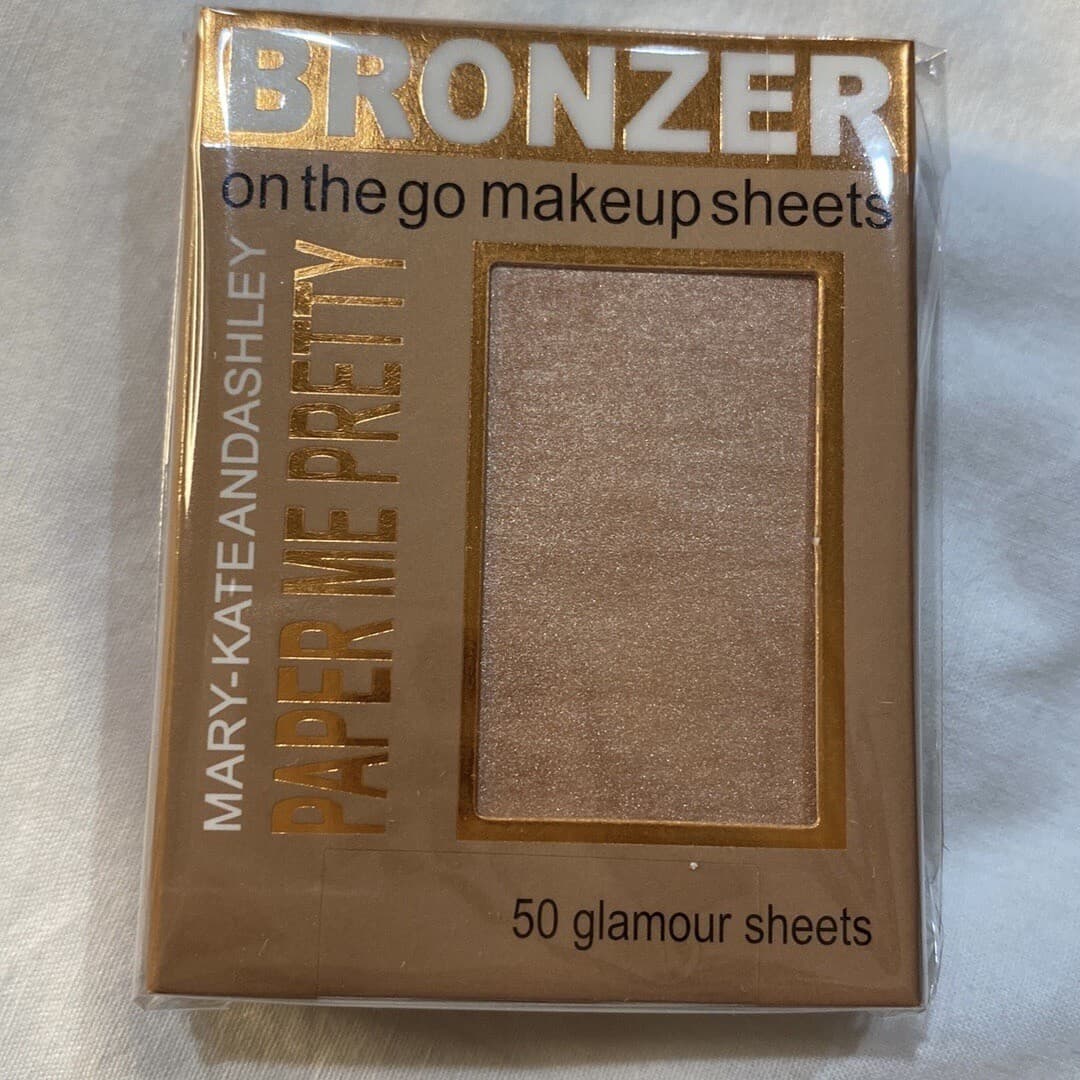 Lot of 3 ~ Mary Kate & Ashley ~ Bronzer on the go Makeup Sheets~50 Sheets ea 3