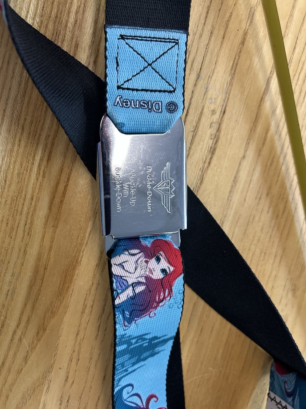 Seatbelt Buckle Disney Little Mermaid belt  4