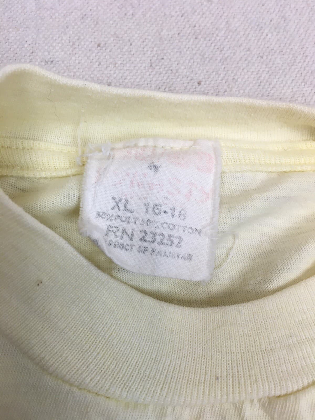 Vintage '80s Michael Jackson Single Stitch Screen printed T-Shirt Sz kids XL  6