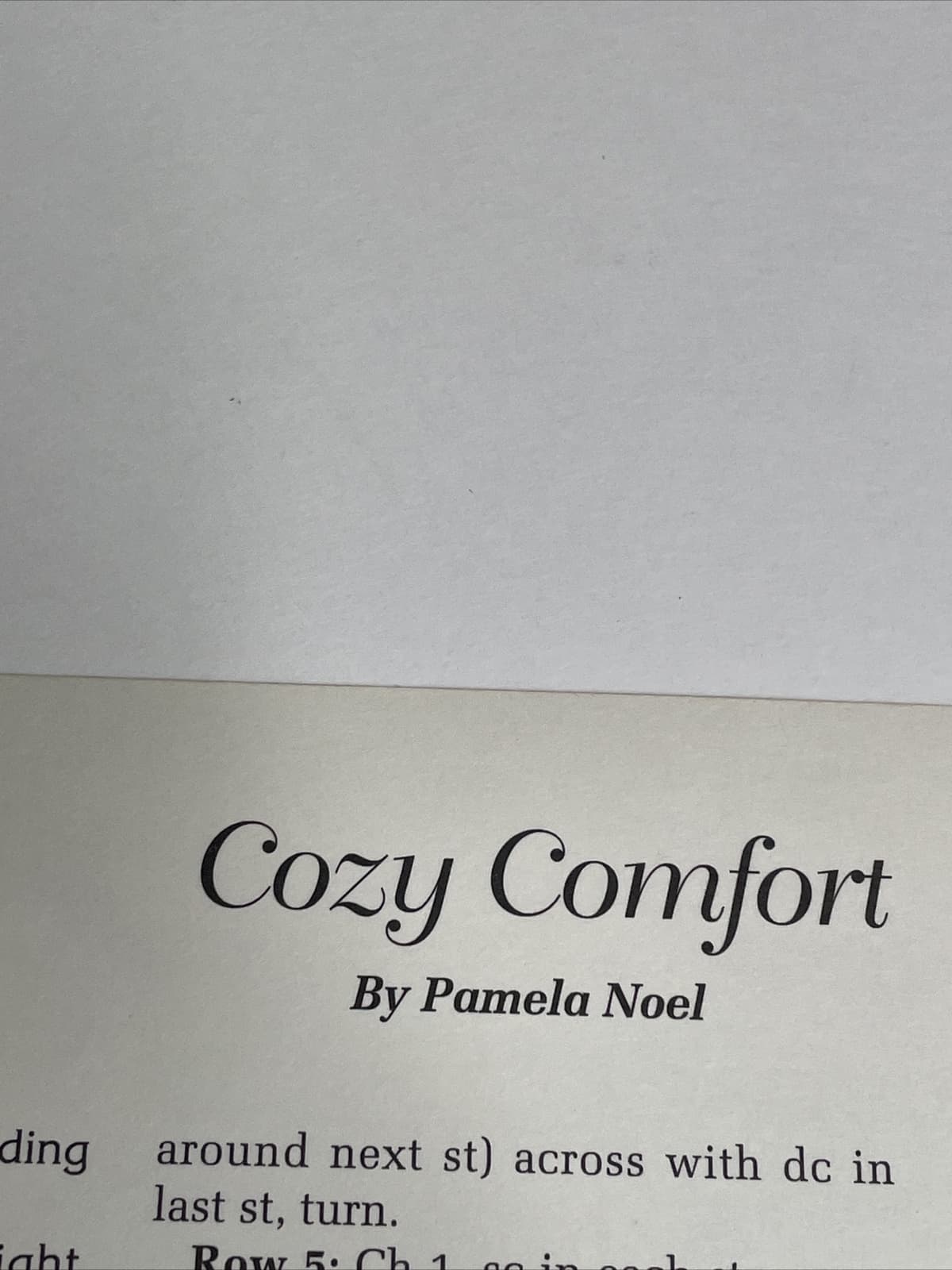 Cozy Comfort Afghan Aran Heirlooms Crochet Pattern Needlecraft Shop 5