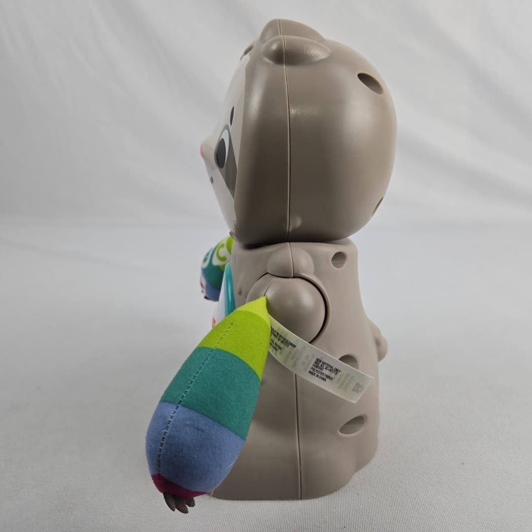 Fisher Price Linkimals Smooth Moves/Sings Sloth Interactive Educational Toy 10" 5