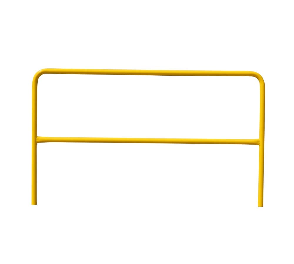 6' Steel Yellow Powder Coated Portable Industrial Safety Railing for Pedestrian