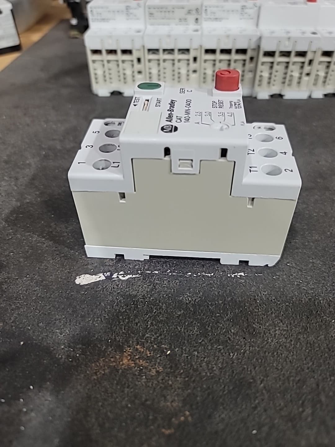 Allen Bradley 140-MN-0400 Ser C CAT Manual Motor Starter-NOS 5