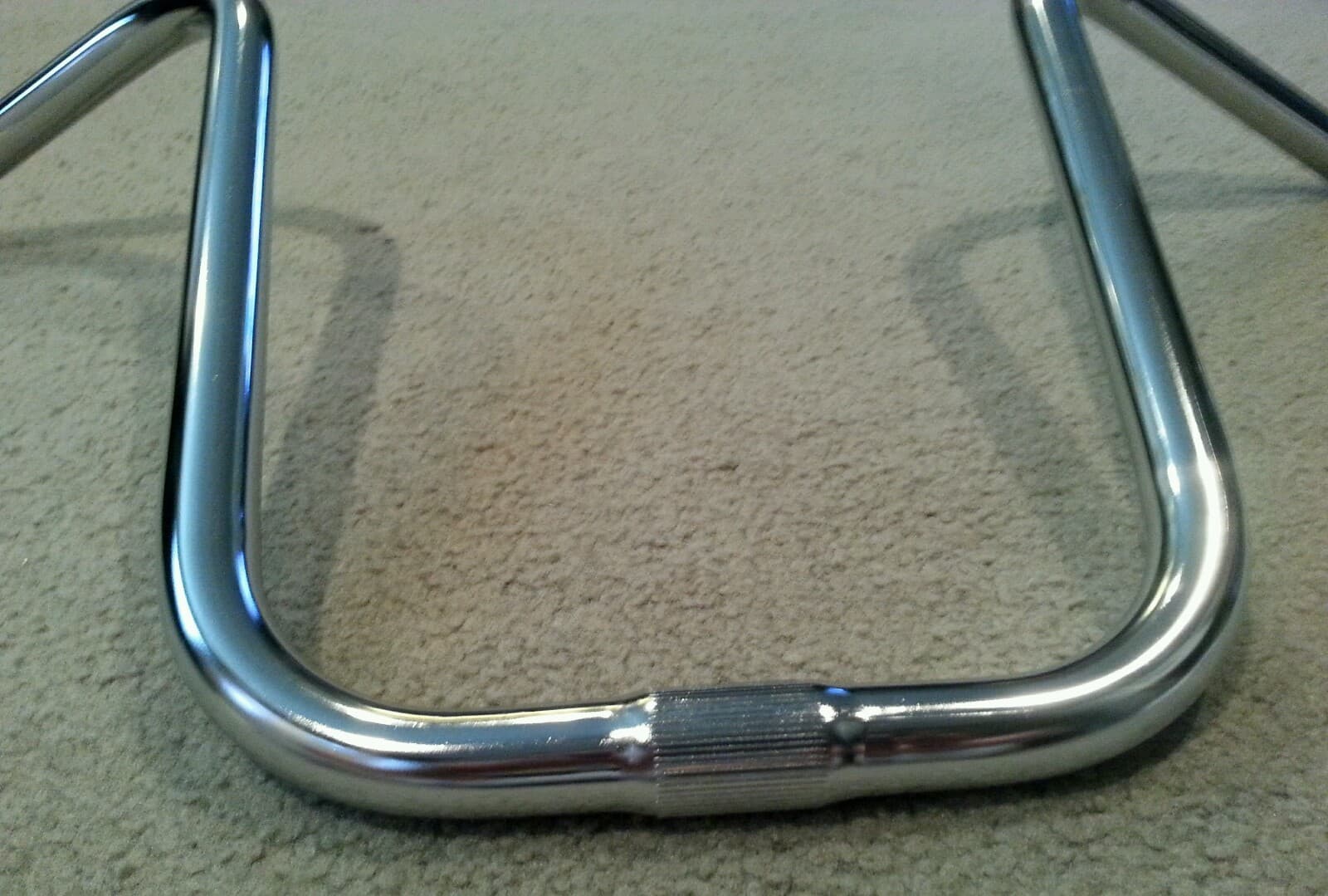 NEW CHROME BICYCLE U  HANDLE BARS 13" (25.4mm) SCHWINN STINGRAYS,LOWRIDER 3