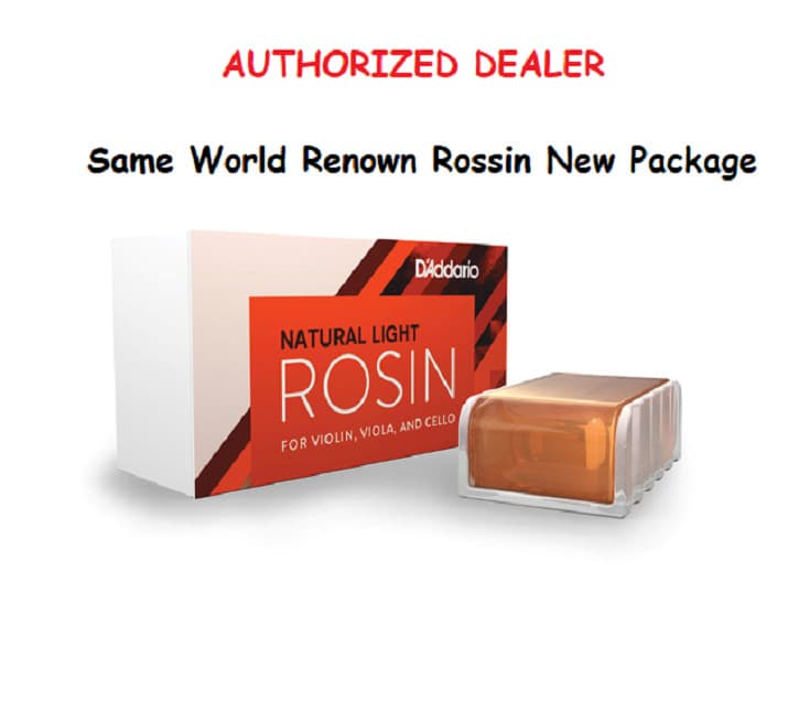 DAddario Natural Rosin Light for Violin viola cello VR200 5