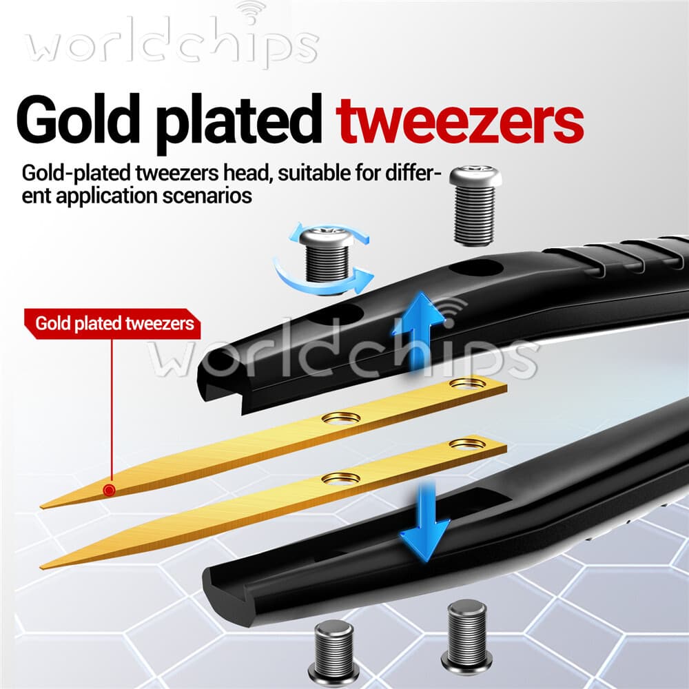 GN702 Smart Tweezer LCR Digital Bridge Meter Capacitor Inductor Component Test 4