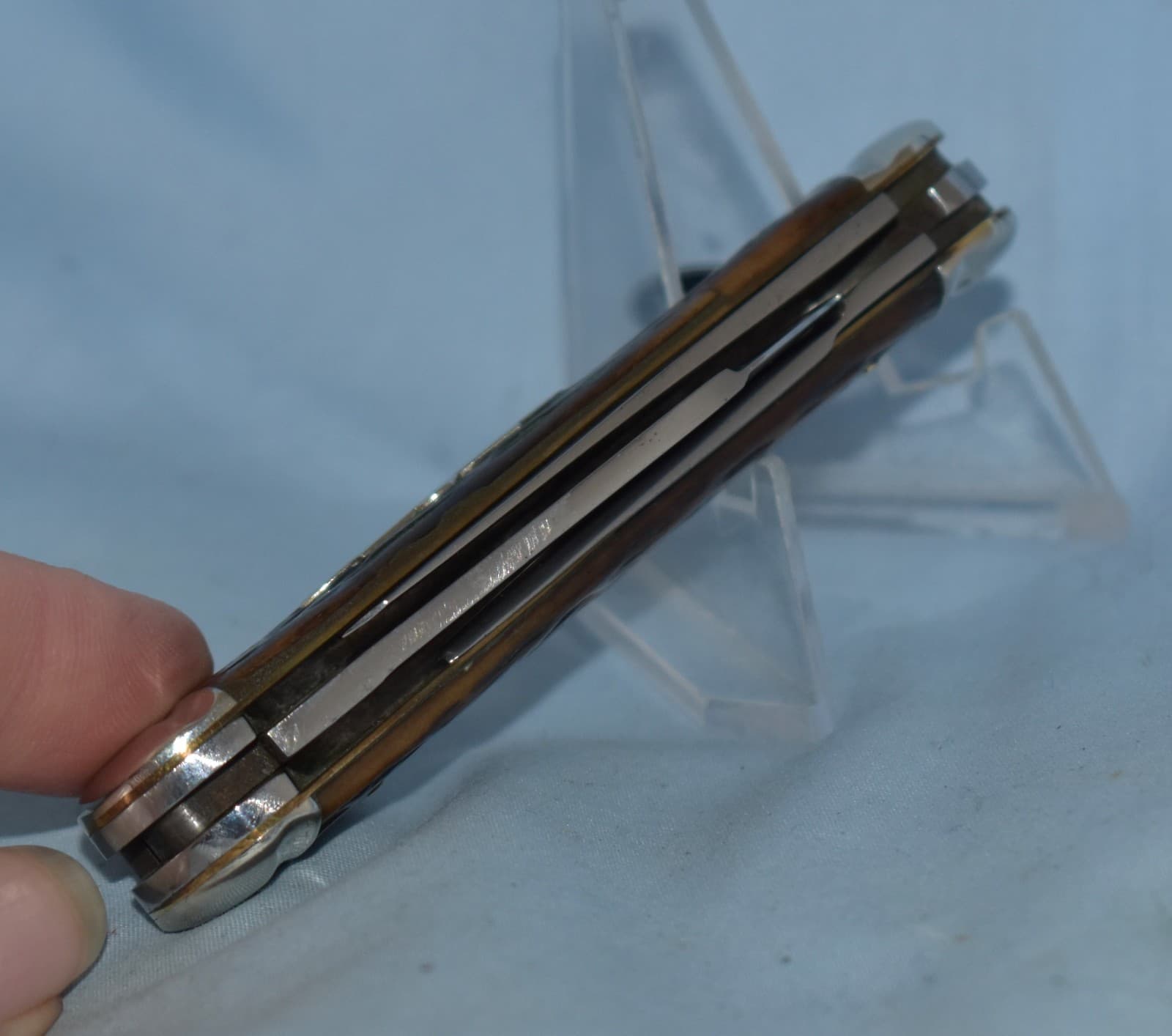 RARE VINTAGE HENRY SEARS & SON 1865 BONE SWELL CENTER WHITTLER KNIFE 1897-1959 5