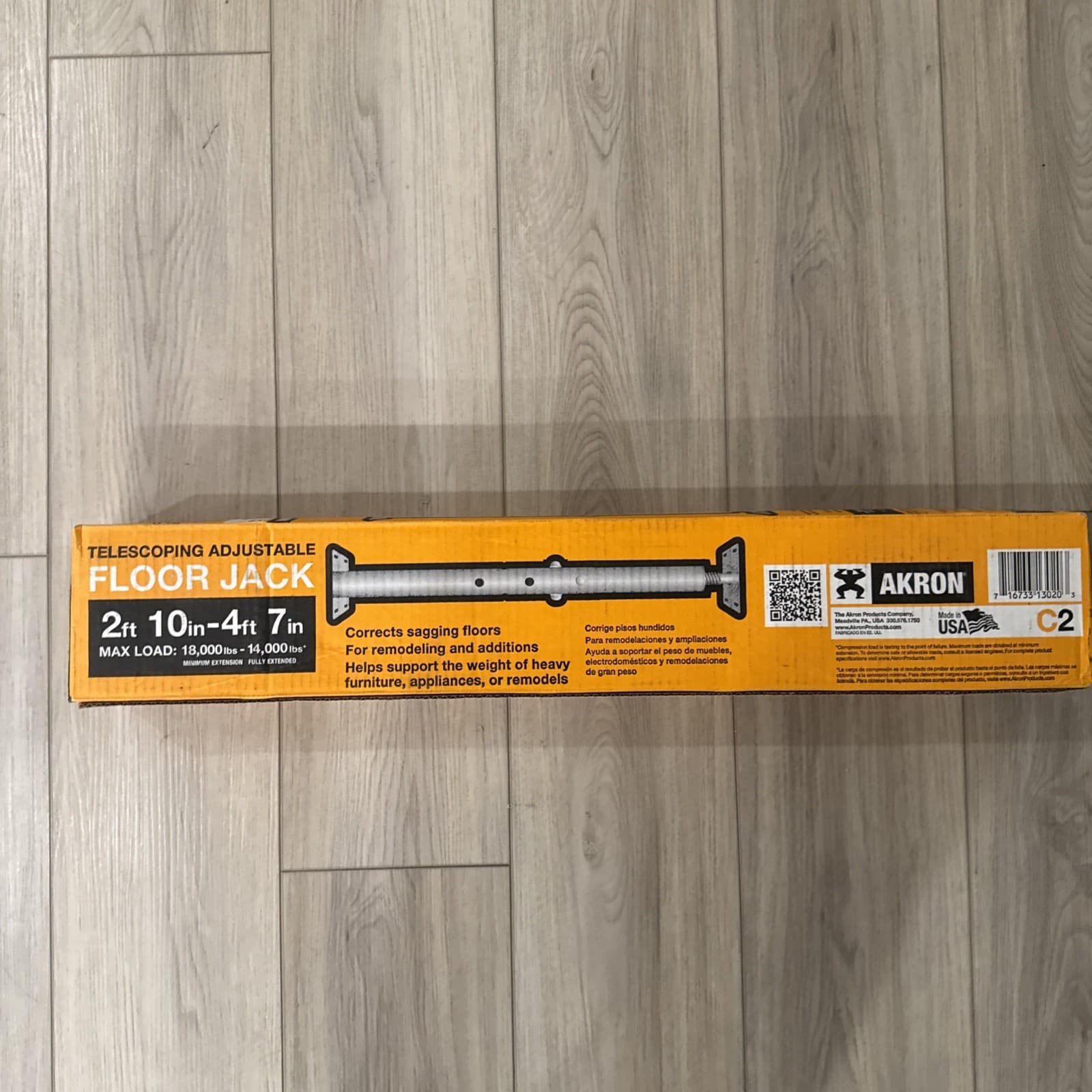 Akron 34-in Adjustable Jack Post 2