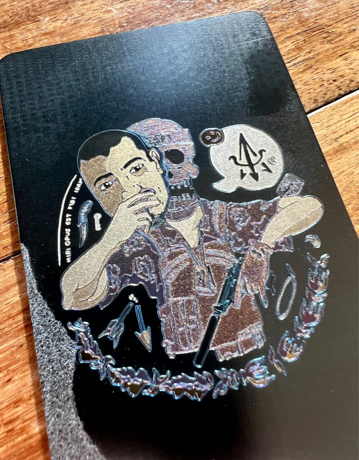 Ed's Manifesto x Mummert Knives "It's Just a Ride" CC-L Cutting Card EDC 6