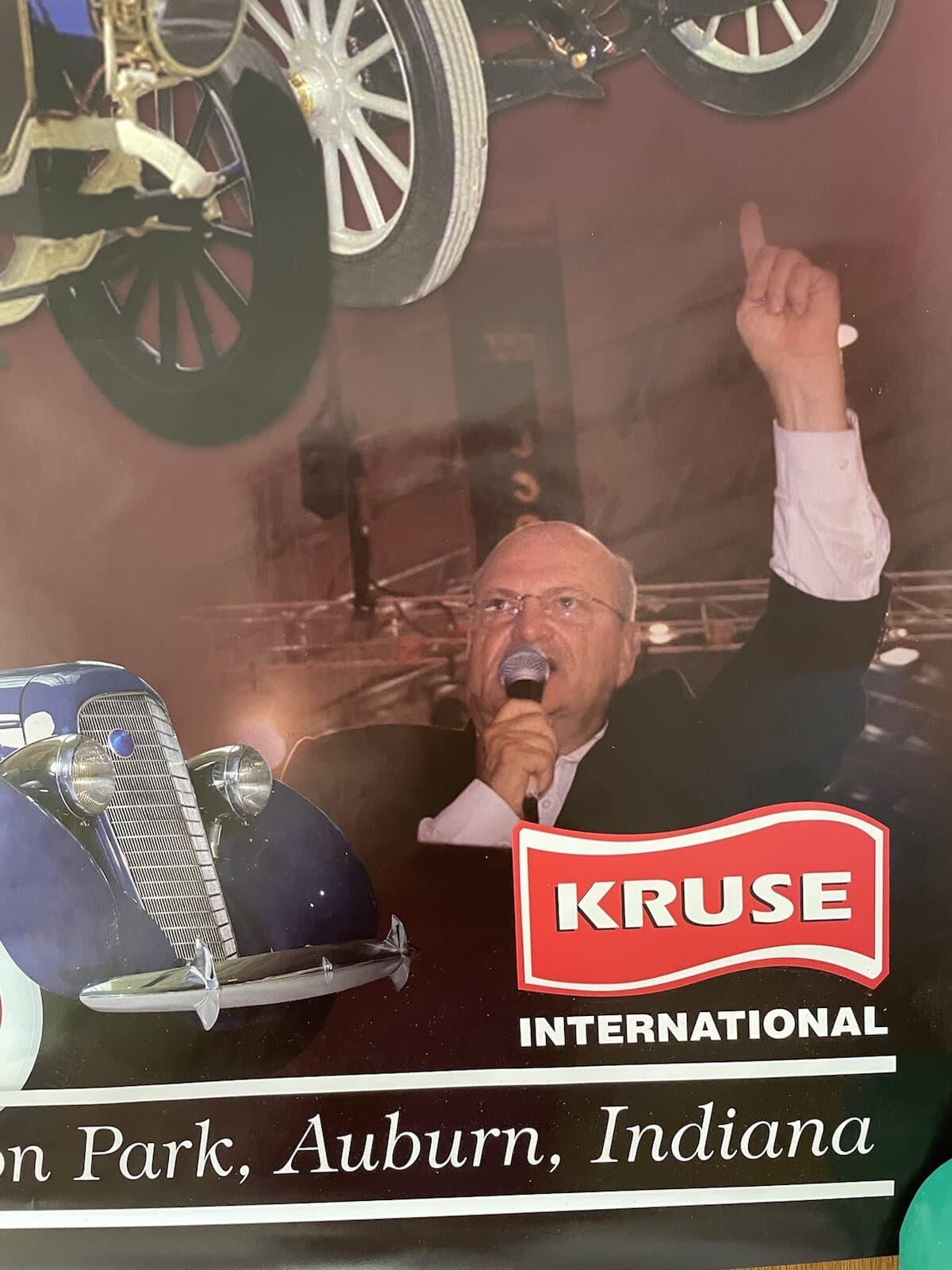 2009 Auburn Howard Hughes Automobile 39th Annual AUCTION KRUSE POSTER Indiana 3