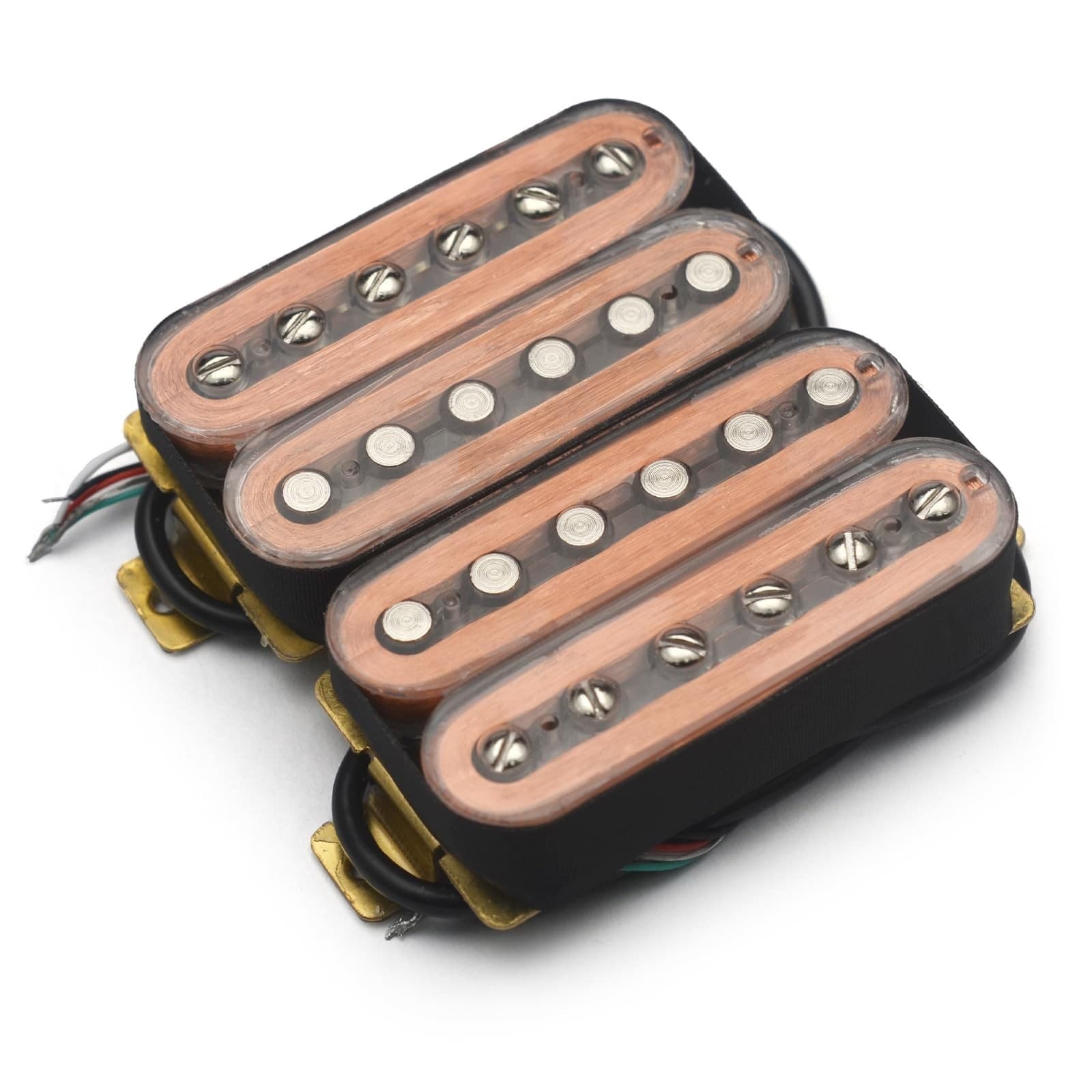 SAPHUE Electric Guitar Humbucker Pickups Double Coil Guitar Bridge Pickup & N... 6
