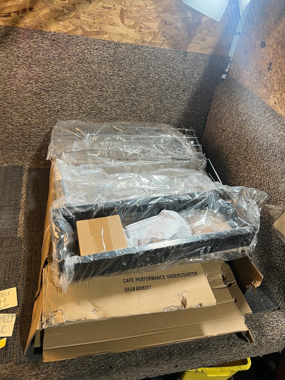 Cafe Performance Undercounter 4008207 , Black , Fritolay 2