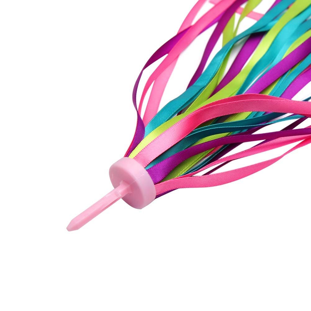 Bike Handlebar Streamers Scooter Grips Streamers Tassel Ribbons for Boys Girls 4