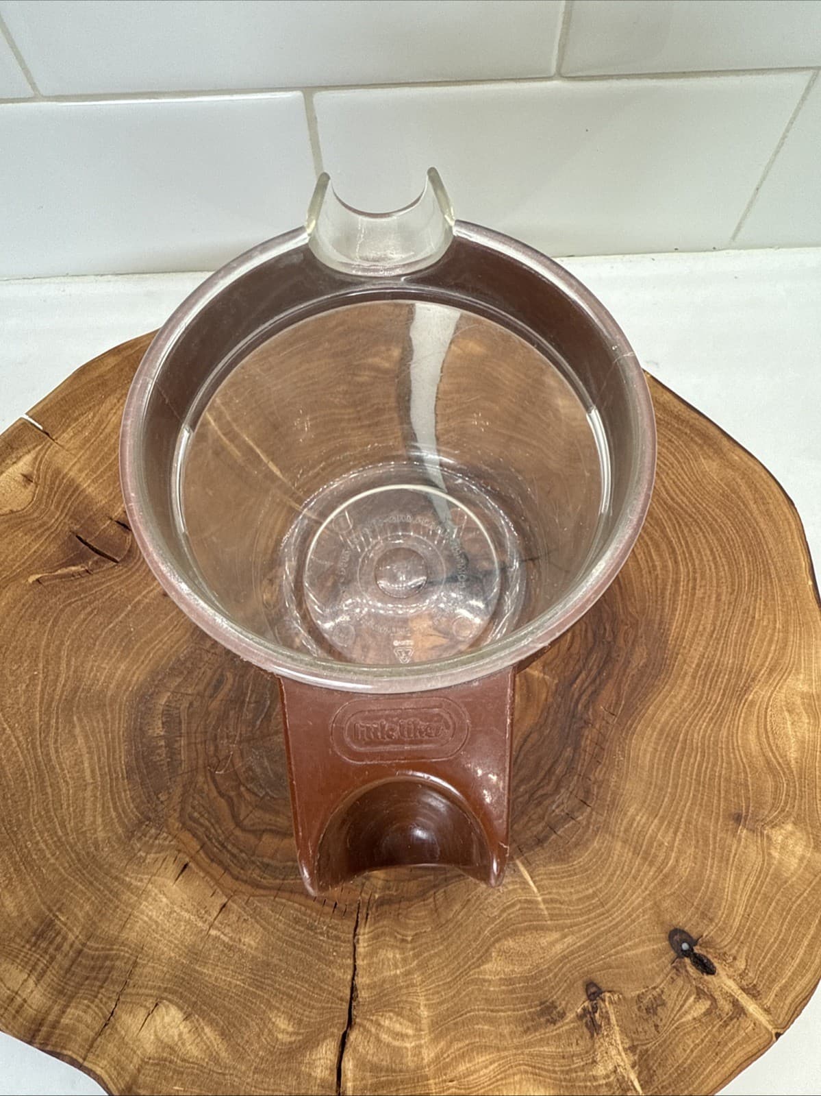 Little Tikes Party Kitchen Brown Rimmed Replacement Coffee Pot Carafe 4