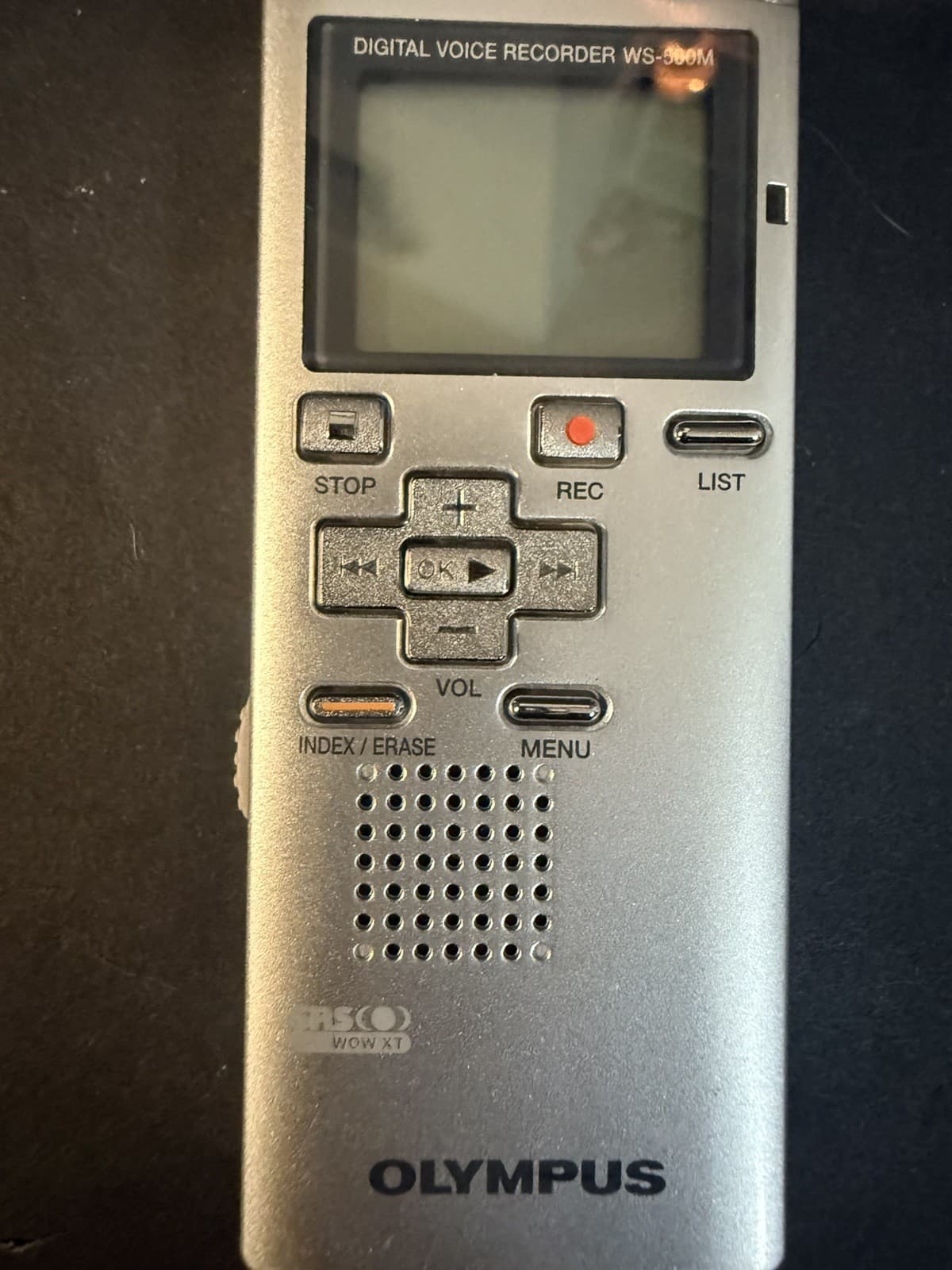 Olympus SRS WOW XT Handheld Digital Voice Recorder Works Battery Operated WS-500 2