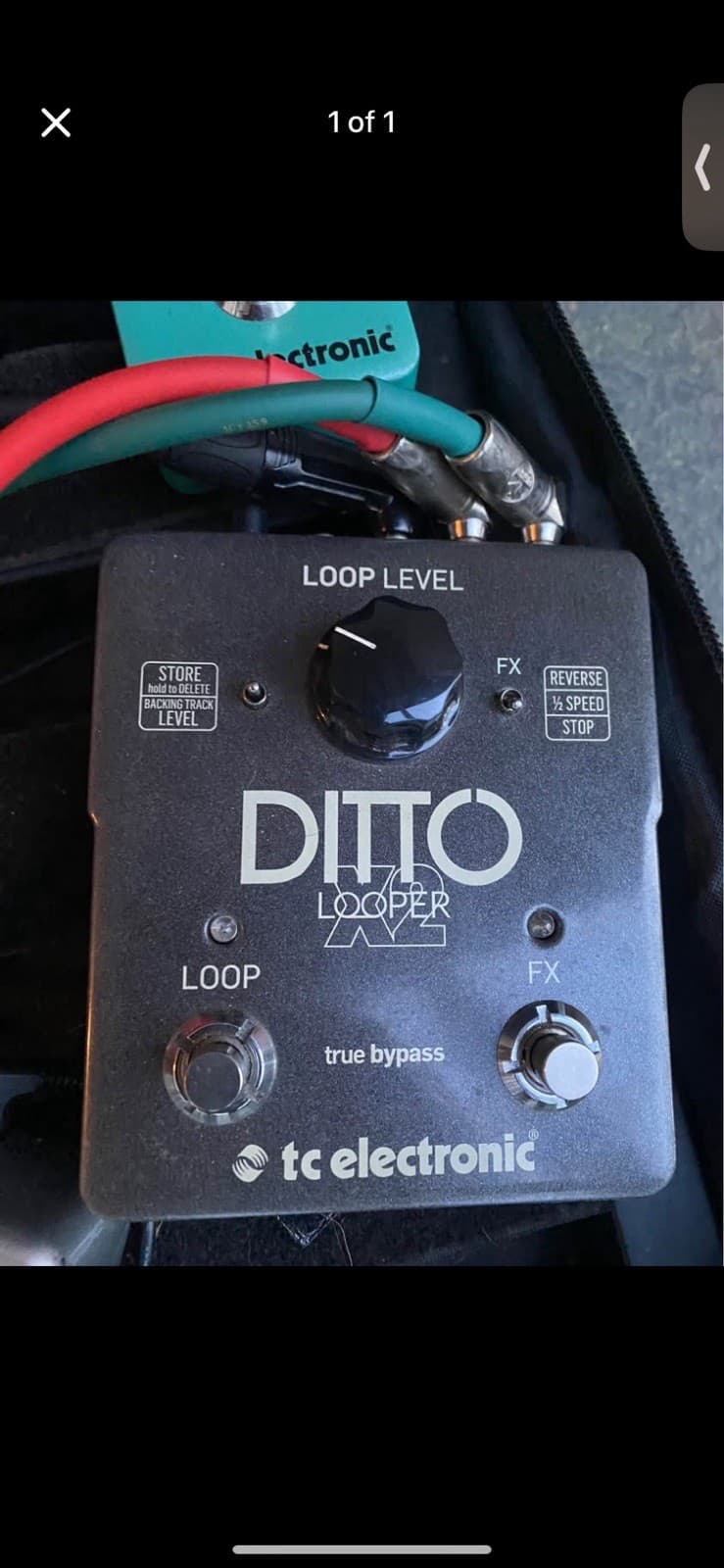 TC Electronic Ditto X2 Looper Guitar Effect Pedal