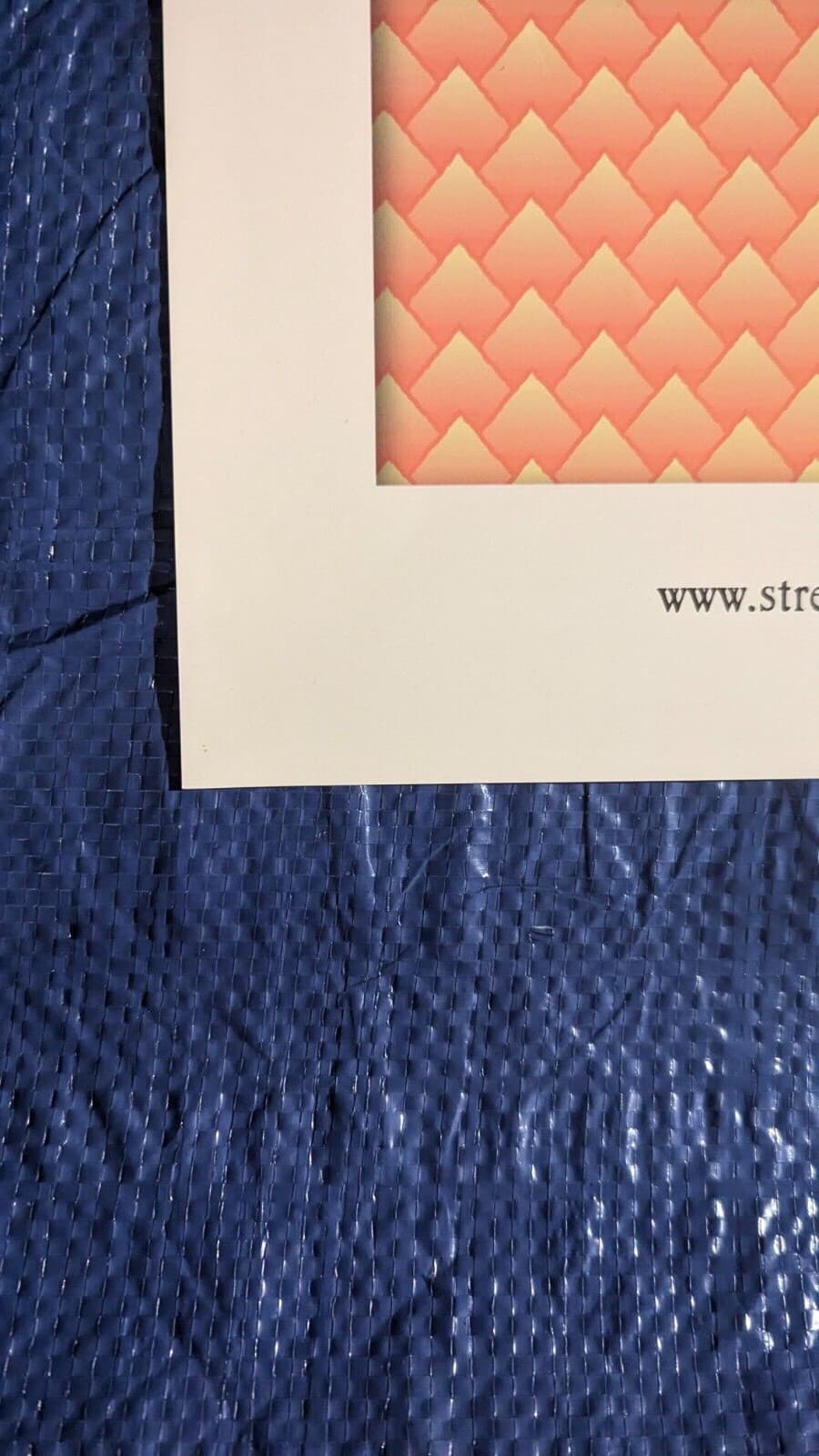 Streetlight Manifesto Somewhere in the Between Original Album Promo Poster 2