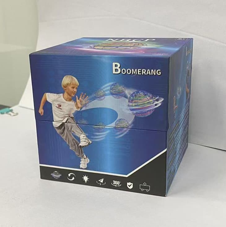 Cosmic Galaxy Hand Mini Drone Ball Boomerang Hover Orb Galactic Flying Spinner 3