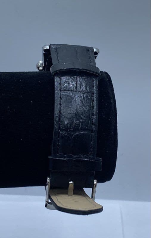 Men's Peaugeot 24mm Quartz Sub-Dial Dress Stainless Steel Watch 35g 5