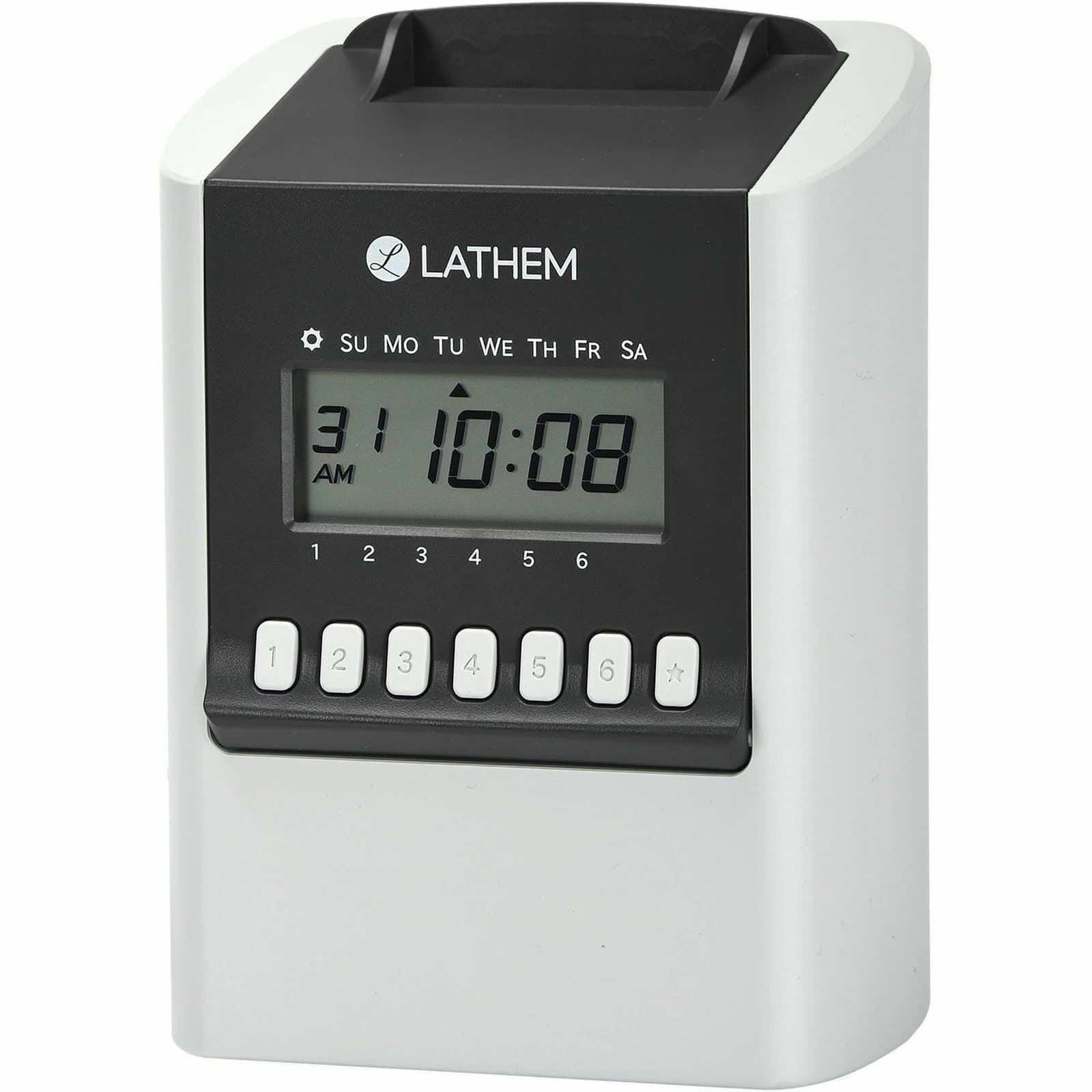 Lathem 700E Calculating Electronic Time Clock 6