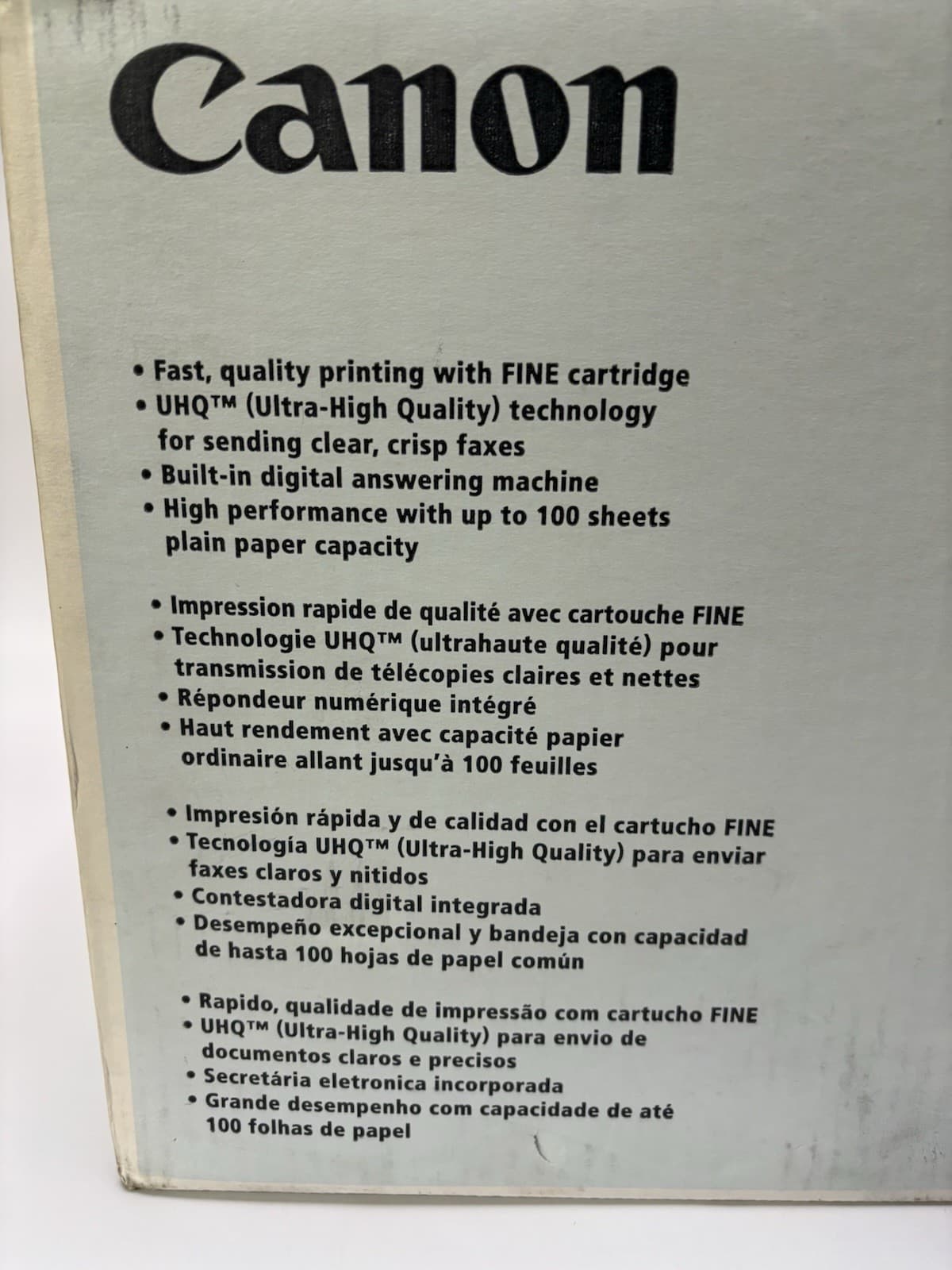 Canon Fax Machine FAX-JX300  NEW! 2