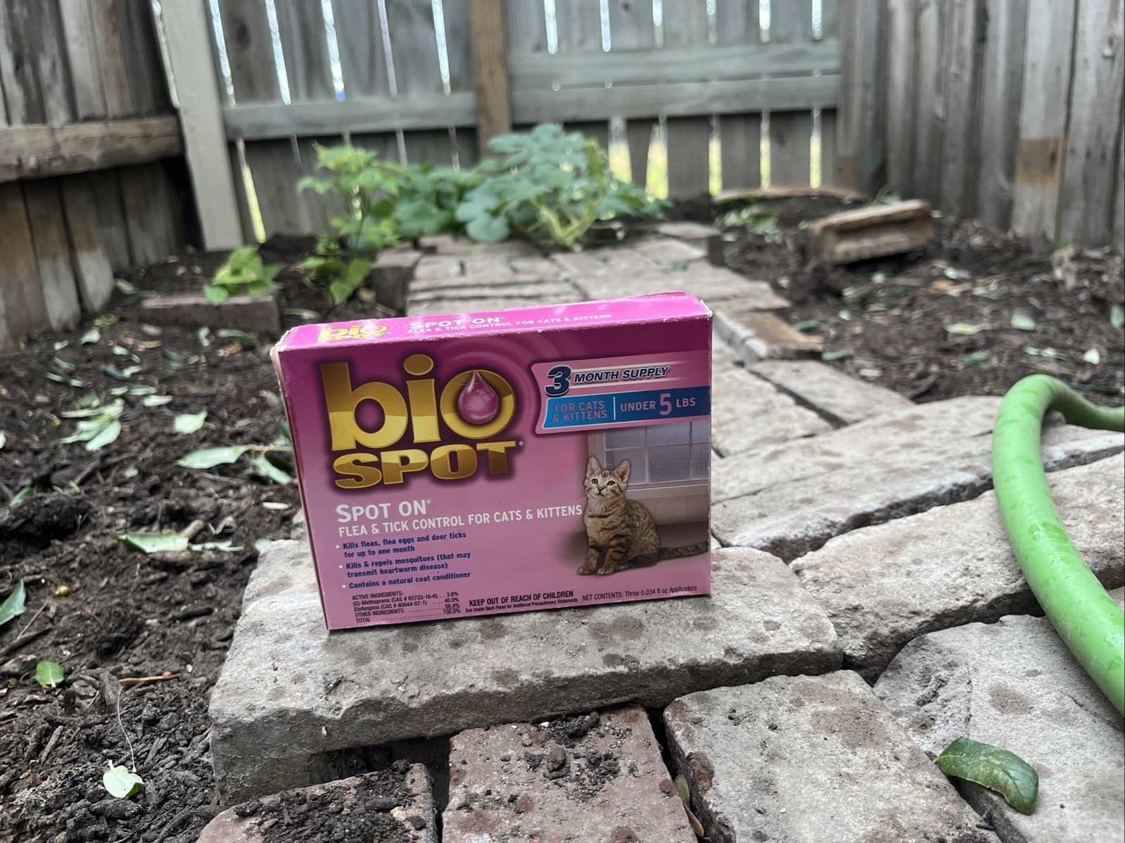 Bio Spot On Flea & Tick Drop for Cats Under 5 lbs 3 month supply BRAND NEW