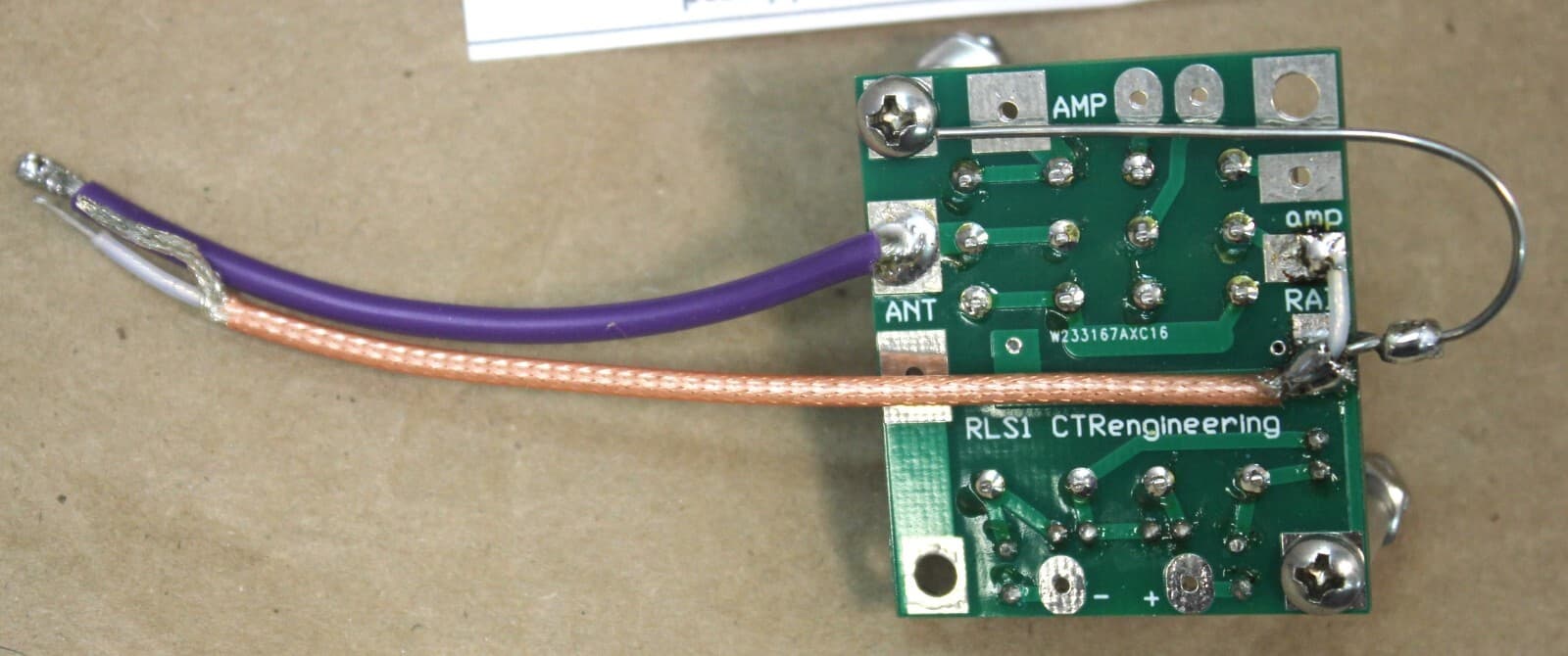 UnRS-200 Amplifier RF Antenna relay 120Vdc system for Heathkit SB200 high speed 6