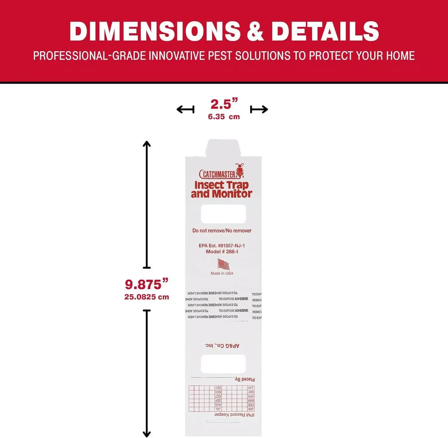 5 Catchmaster 288i Spider & Insect Control Sticky Glue Boards  ~15 Monitor Traps 3