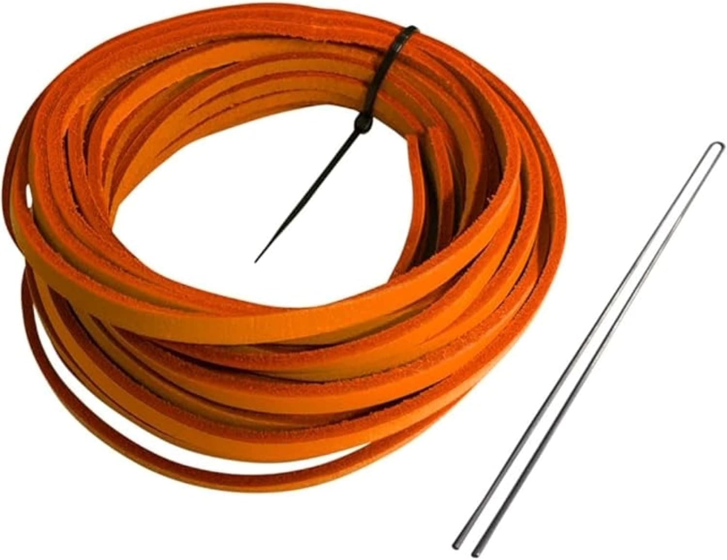 Leather Glove Re-lace Kit with Lacing Tool for Infield Baseball Softball 3