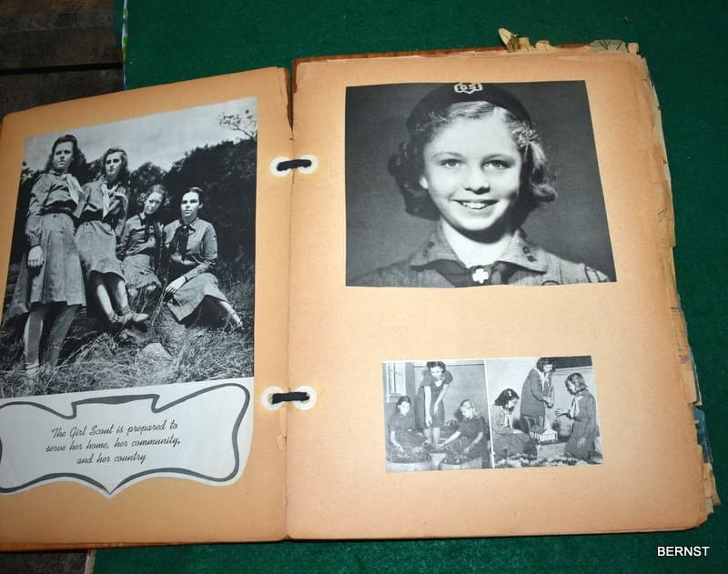 GIRL SCOUT SCRAPBOOK - 5